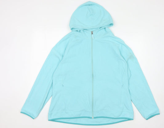 Peter Storm Women's Blue Fleece Jacket Size 20