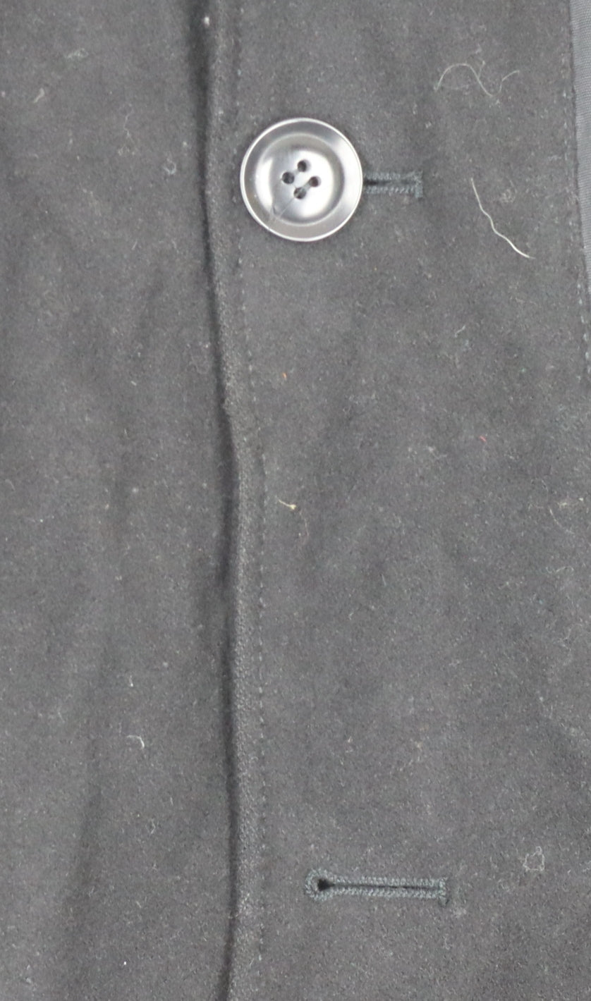 Marks and Spencer Men's Black XL 44" Trench Coat