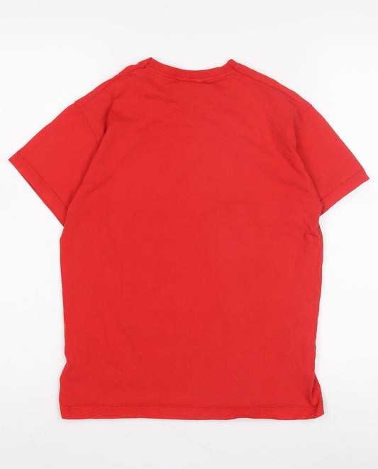 Star Wars Boys Red Graphic T-Shirt, Size S, Casual