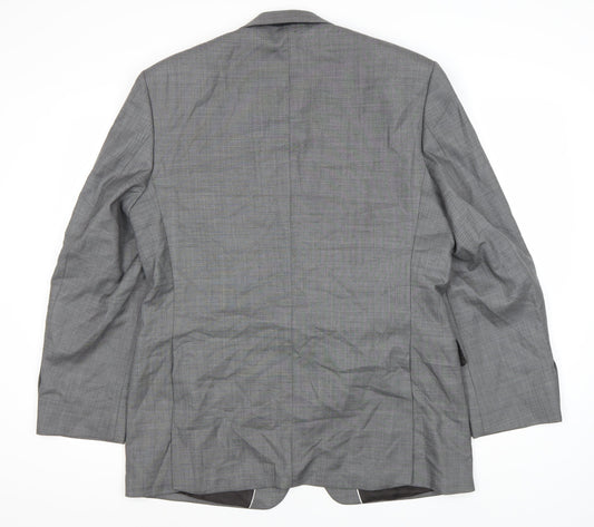 Jeff Banks Men's Grey Suit Jacket 42R