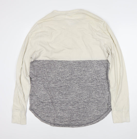 Hollister Men's Colourblock Henley T-Shirt, Size S