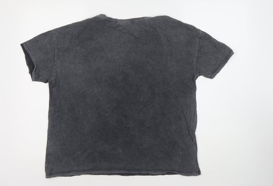 Disney Women's Black Maleficent T-Shirt Size 12