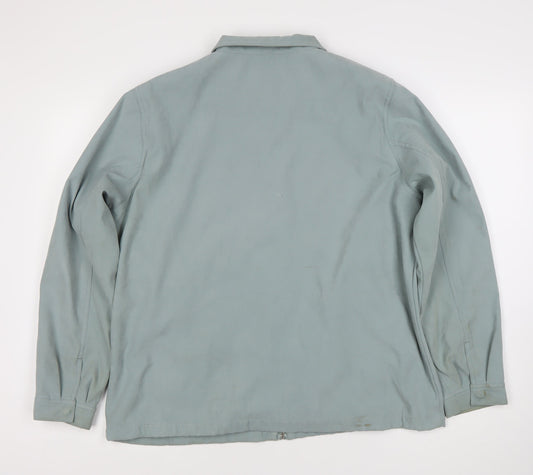 BHS Women's Blue Mid-Length Jacket Size 16