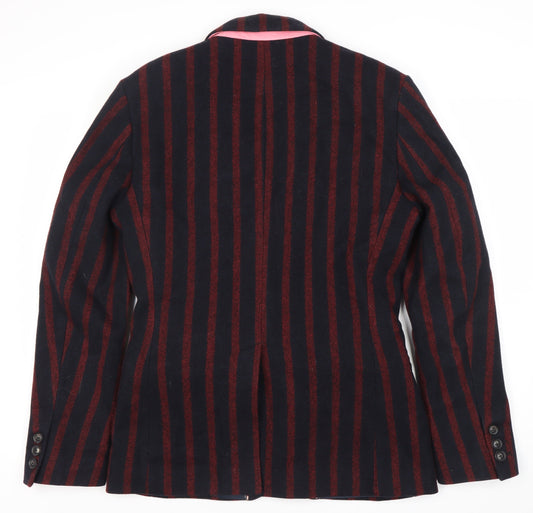 Jack Wills Men's Red Stripe Blazer Jacket S