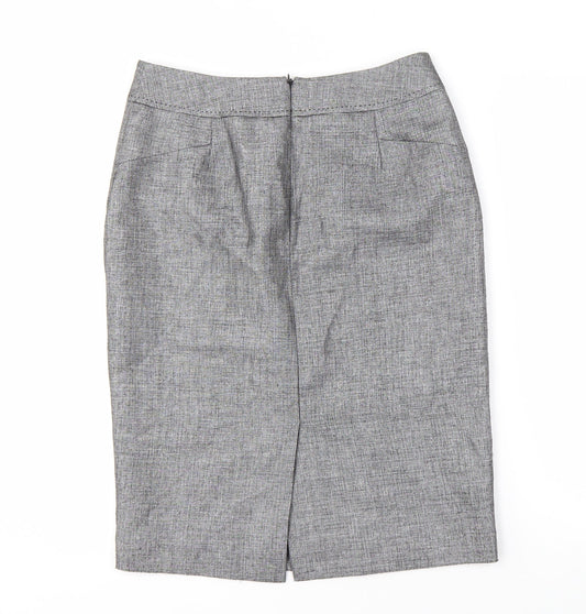 Marks and Spencer Grey Pencil Skirt, Women's Size 10
