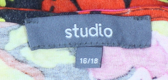 Studio Women’s Multicoloured Sleeveless Dress Size 16