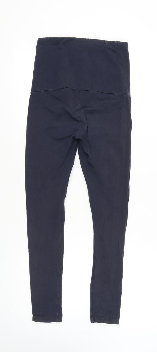 JoJo Maman Bébé Women's Black Cotton Leggings Size S