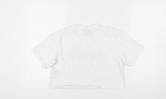 Ellesse Women's White T-Shirt, Size 10, Perfect for Summer
