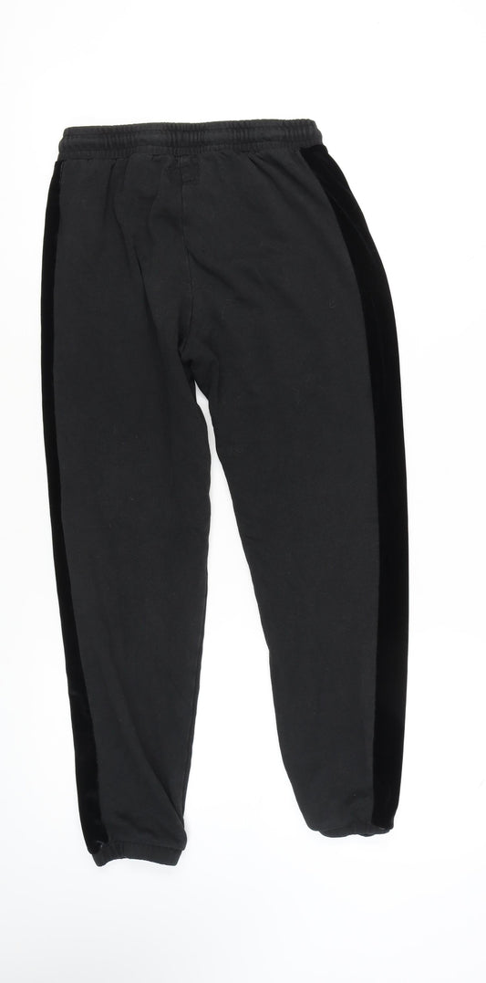 Pink Soda Women's Black Joggers Size 8