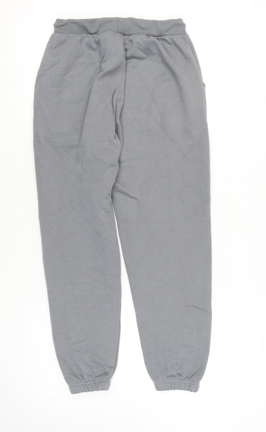 Pink Soda Sport Women's Grey Jogger Trousers Size 8