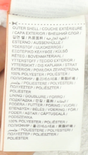 Superdry Women's Grey Hooded Windbreaker Jacket L