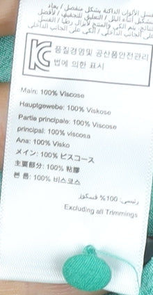 Joules Women’s Green Floral Dress Size 6