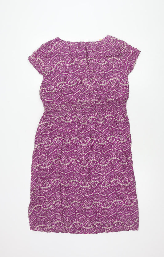 White Stuff Women's Purple Dress Size 14