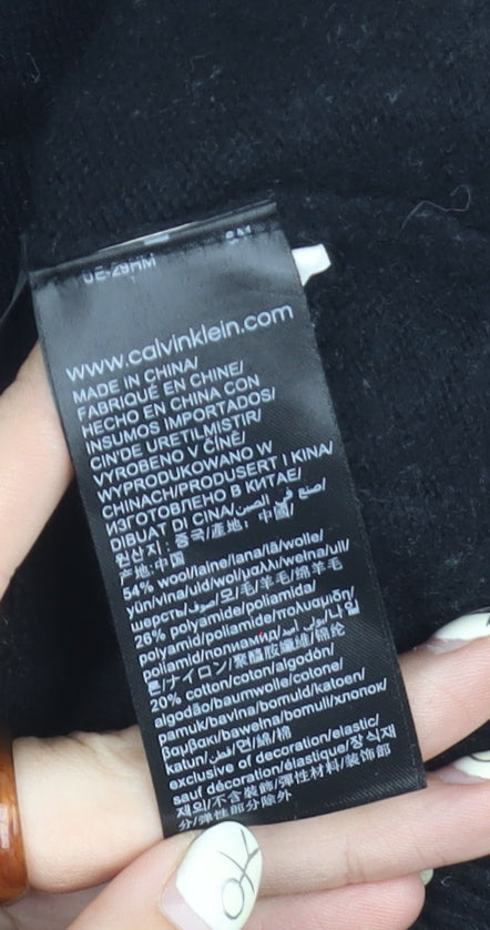 Calvin Klein Women's Black Pullover Jumper M