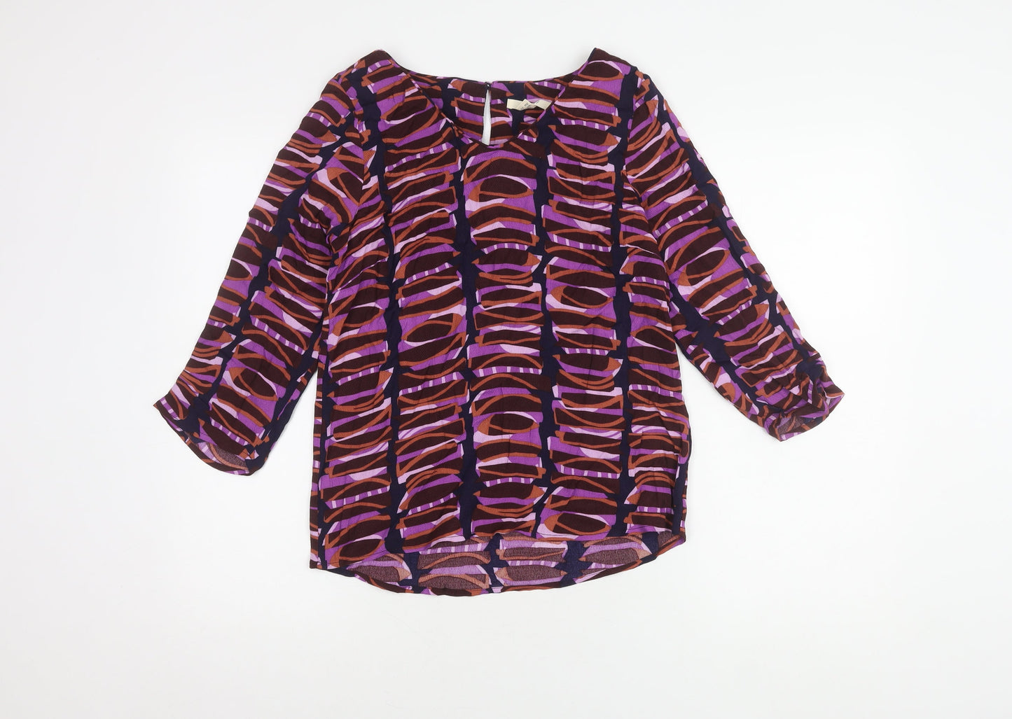 White Stuff Women's Multicoloured Stripe Top