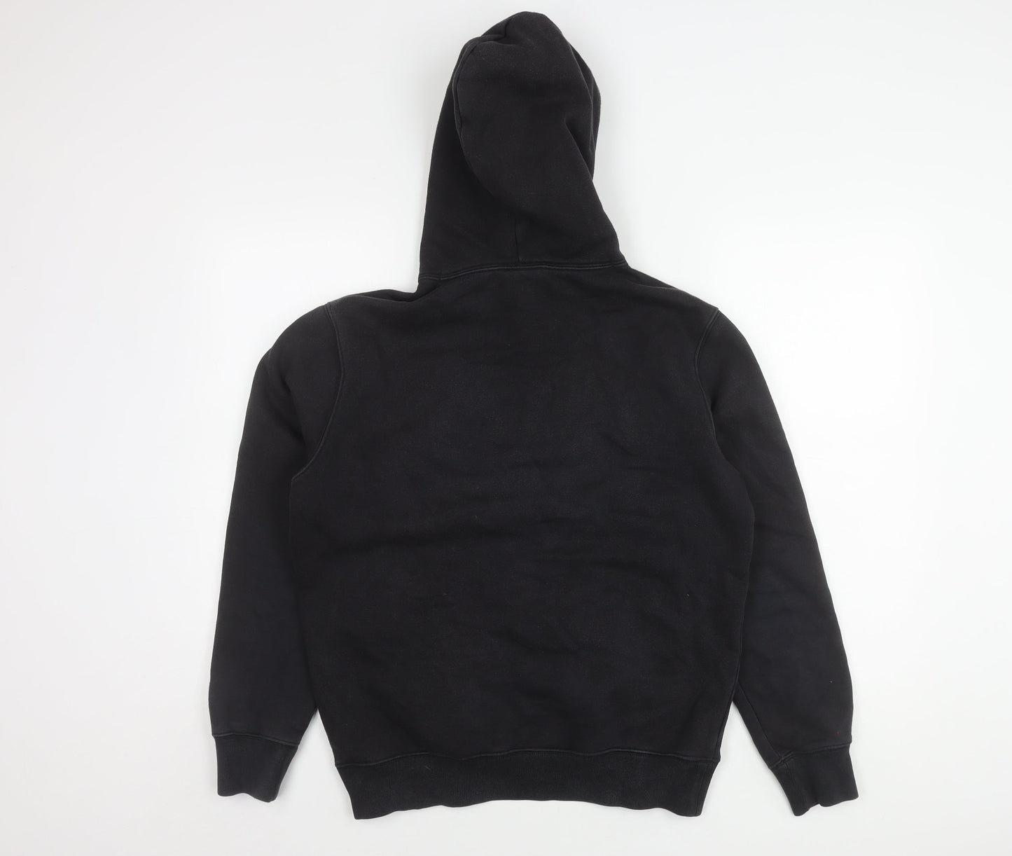 Champion Men's Black Small Pullover Hoodie - Logo Style