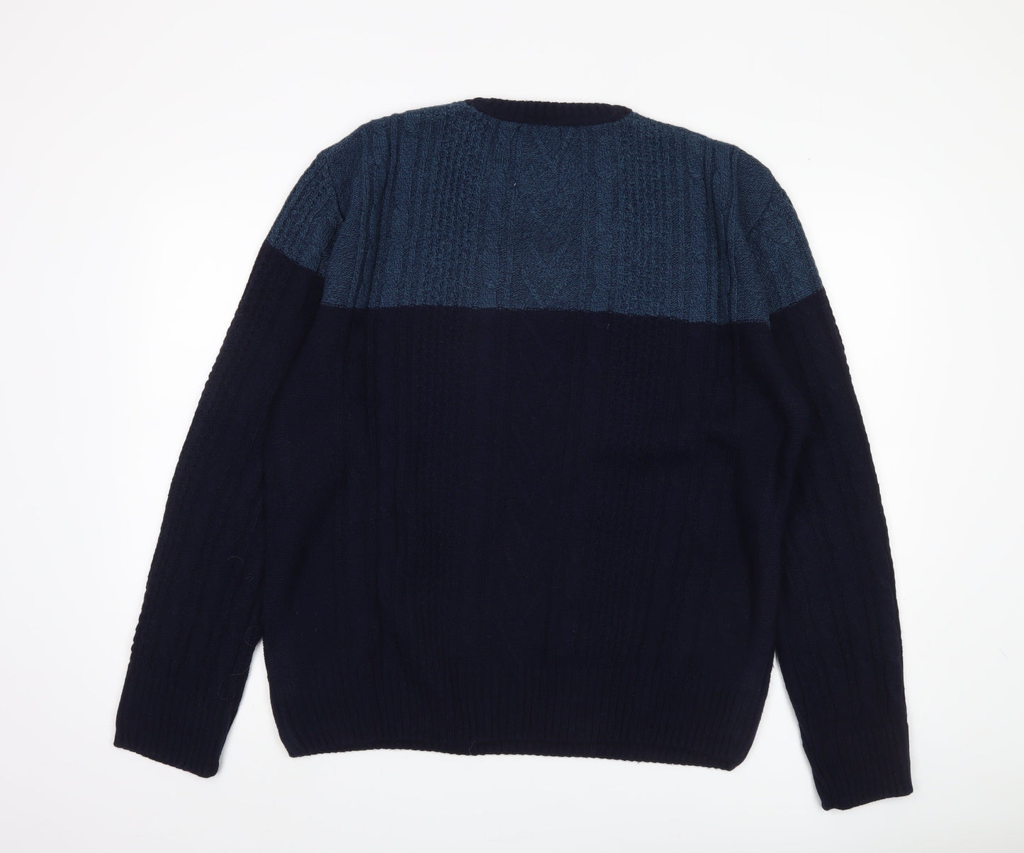 Manchester City F.C. Men's Blue XL Pullover Jumper