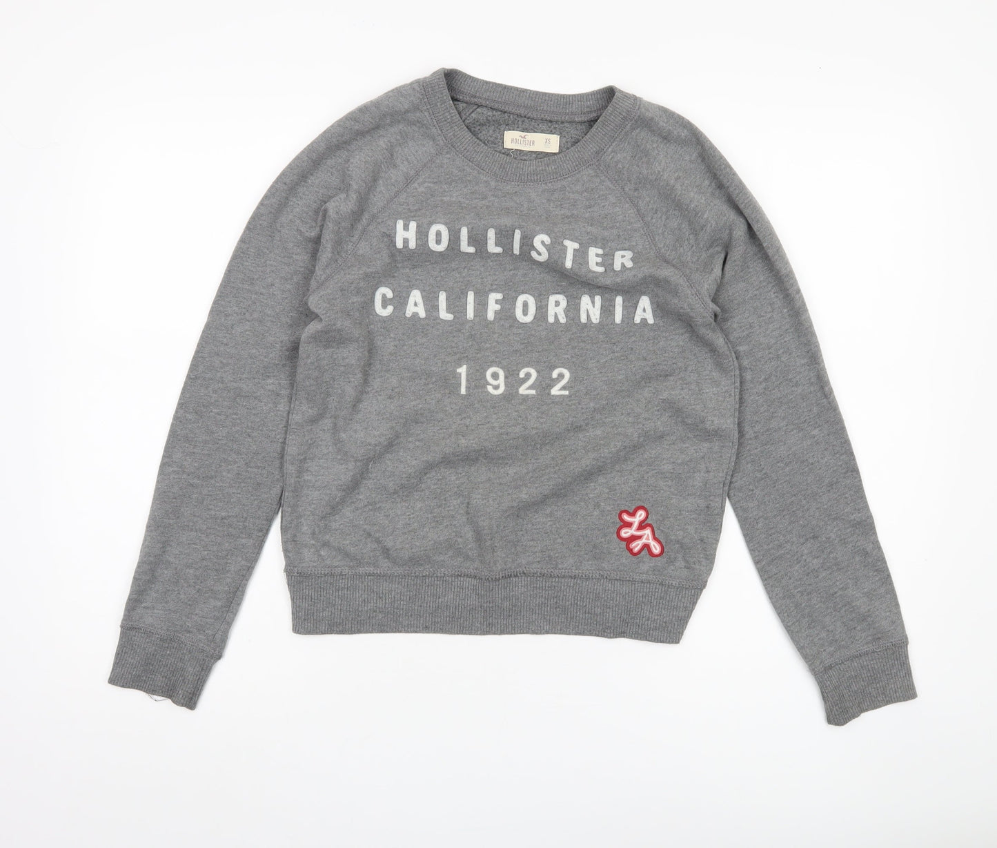 Hollister Women's Grey Pullover Sweatshirt XS