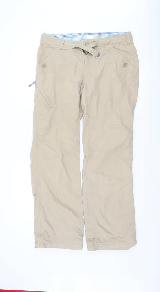 The North Face Women's Beige Cargo Trousers Size 12