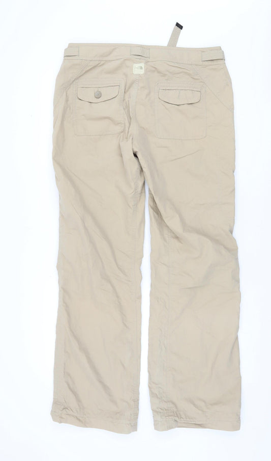 The North Face Women's Beige Cargo Trousers Size 12
