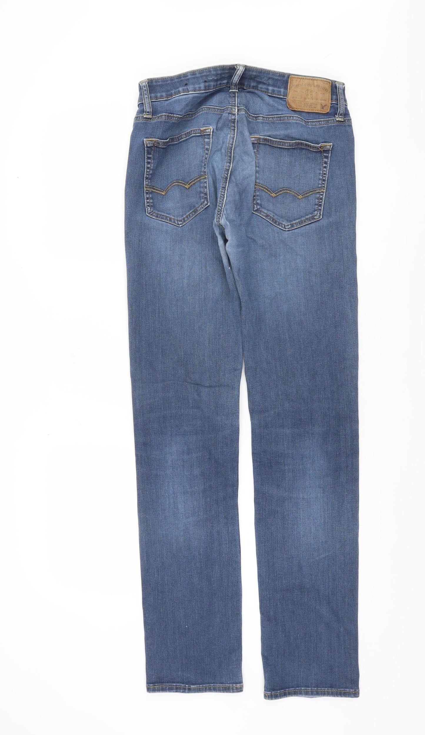 American Eagle Men's Blue Straight Jeans 30-34