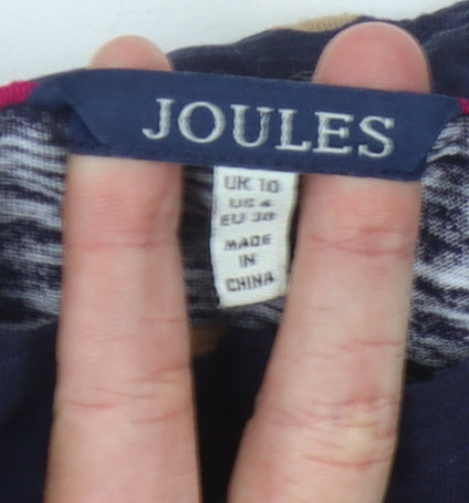 Joules Women's Blue Polka Dot Shift Dress, Size 10