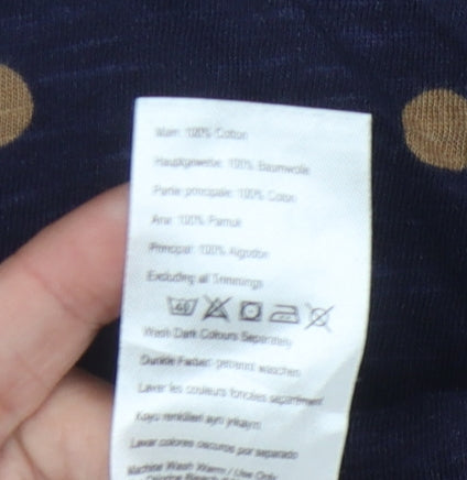 Joules Women's Blue Polka Dot Shift Dress, Size 10