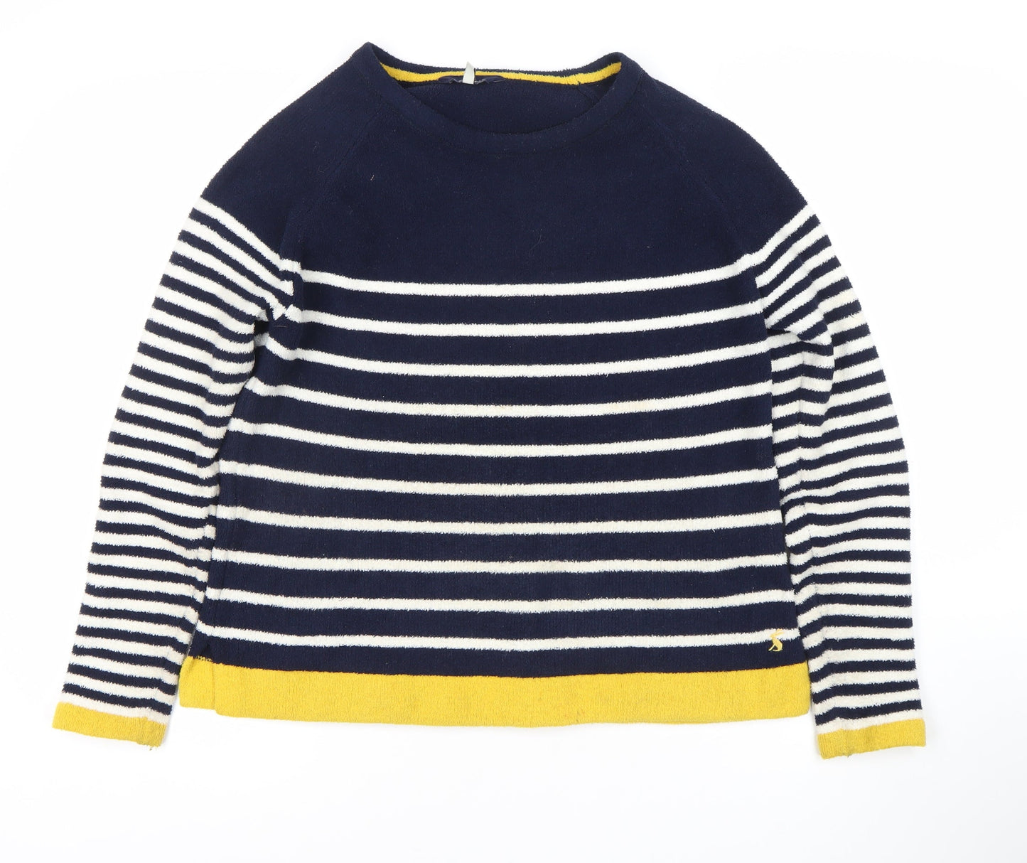 Joules Women Navy Striped Pullover UK 12