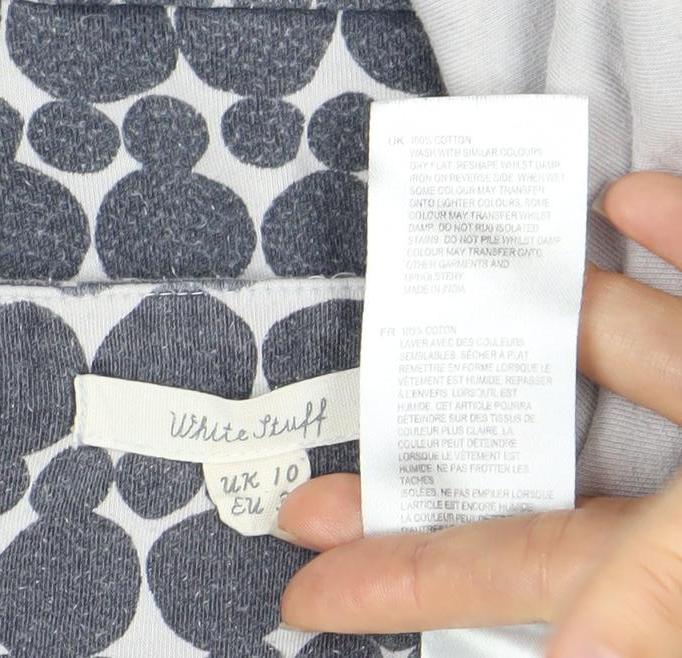 White Stuff Women's Multicoloured Shift Dress Size 10