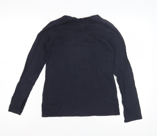 Tommy Hilfiger Boys Black Long Sleeve T-Shirt 14 Years