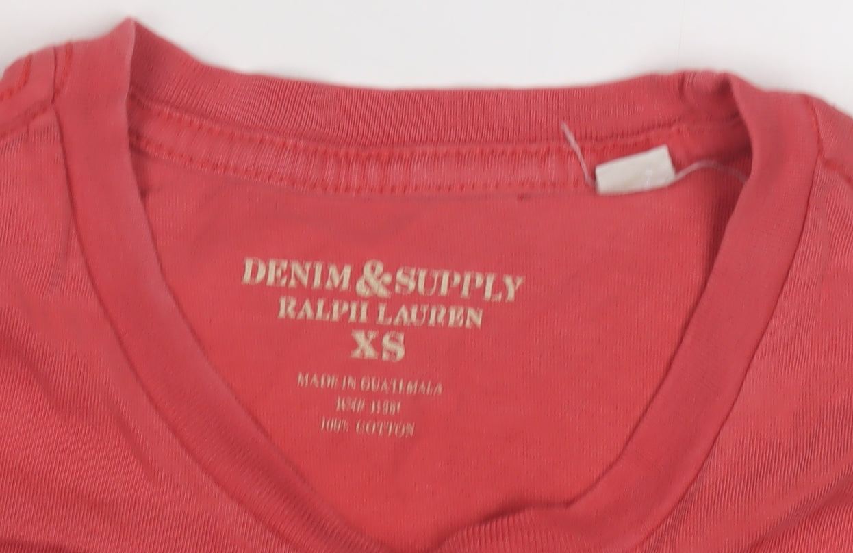 Ralph Lauren Men's XS Red California T-Shirt