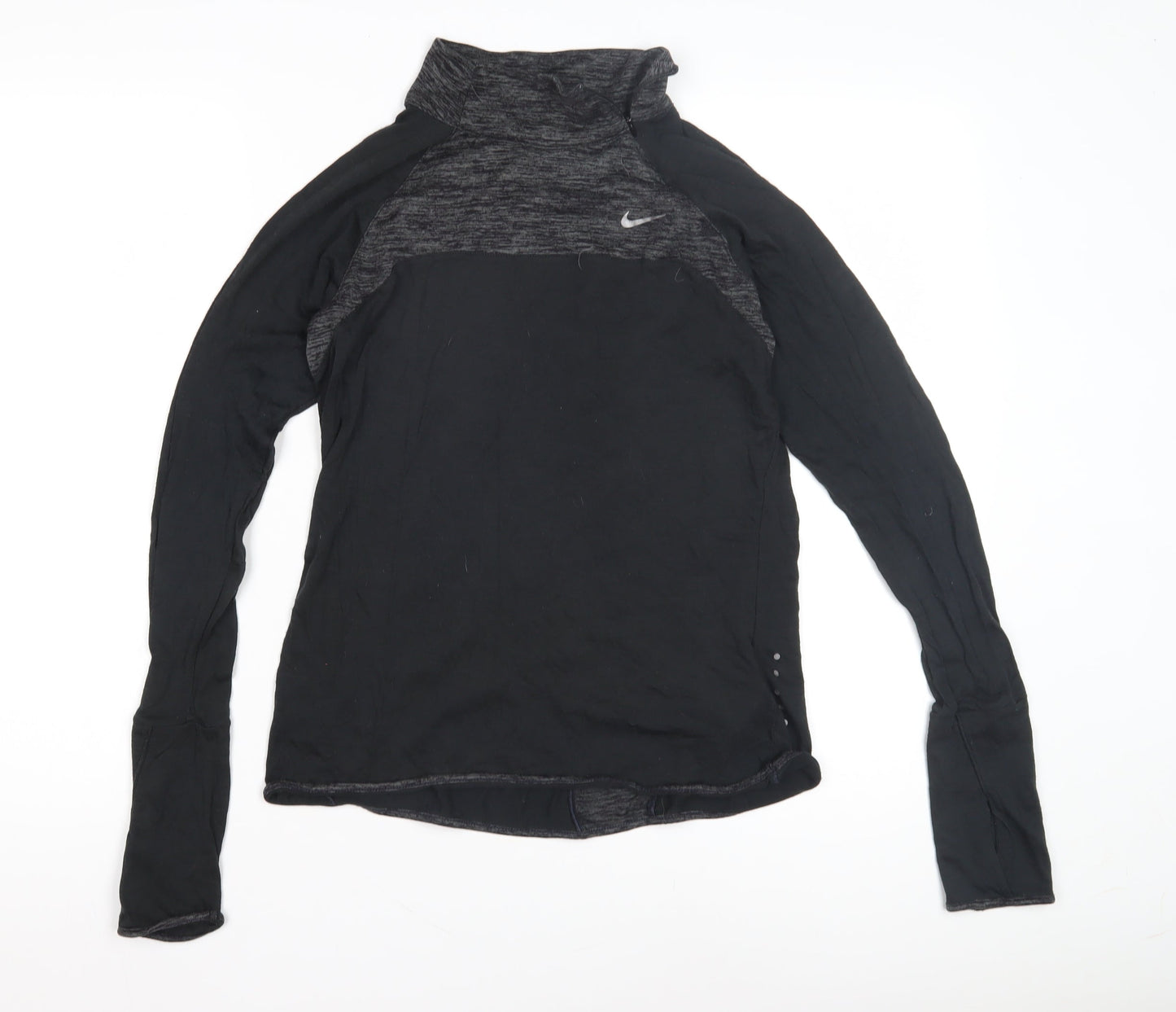 Nike Women's Black Long Sleeve Pullover Top S