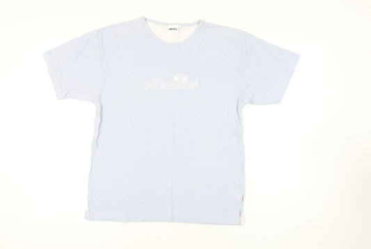 Ellesse Women's Blue Short Sleeve Crew Neck T-Shirt