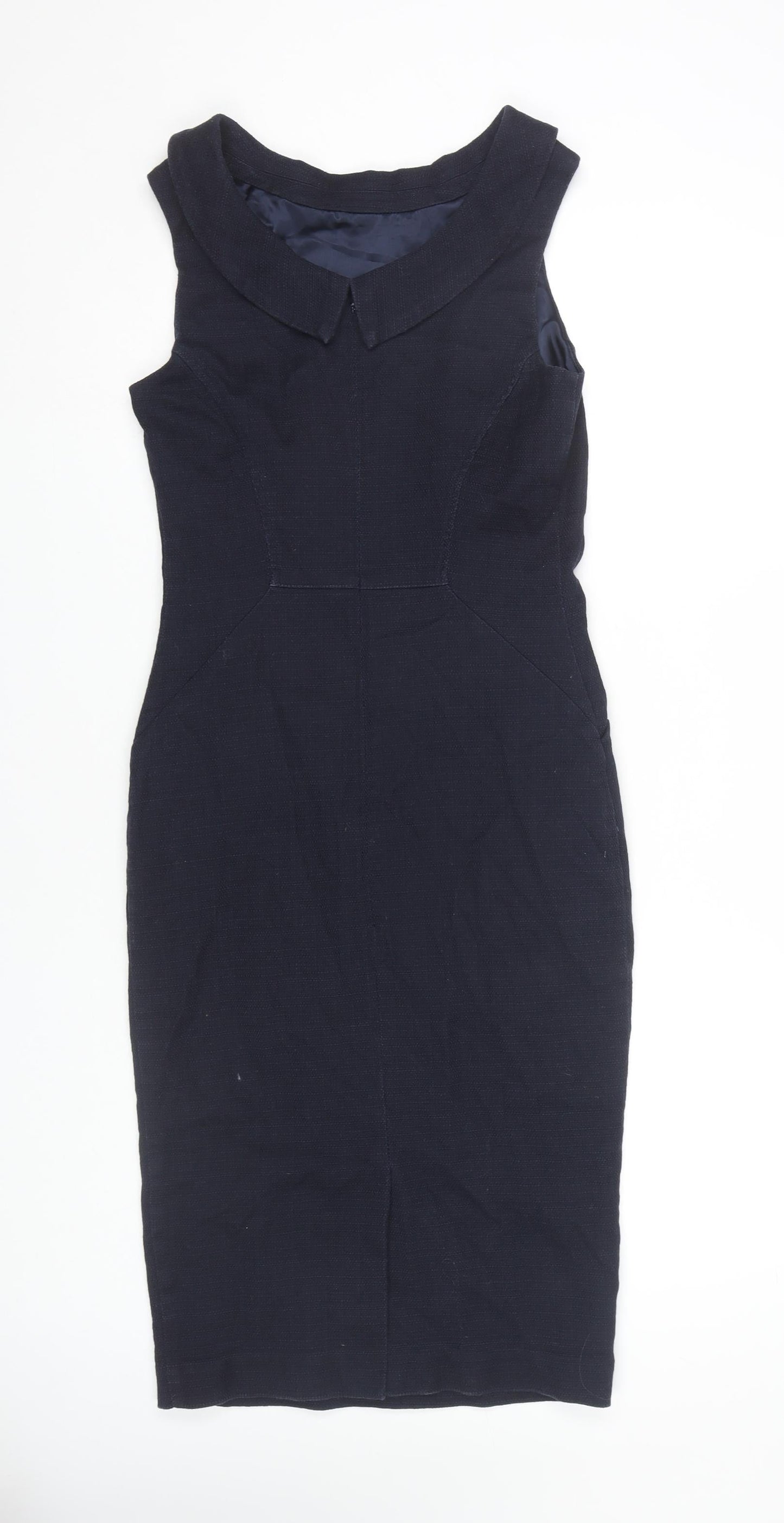 Boden Women's Navy Blue Sheath Dress, Tall 10L