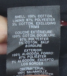 Brand and care label for ASOS Women's Grey Camisole Tank, size 14