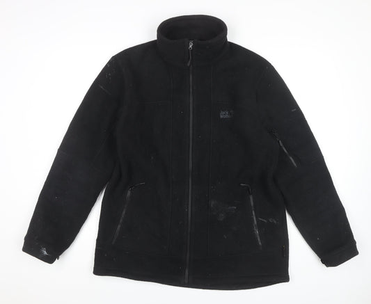 Jack Wolfskin Men's Black XL Fleece Jacket Outdoor