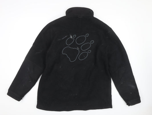 Jack Wolfskin Men's Black XL Fleece Jacket Outdoor