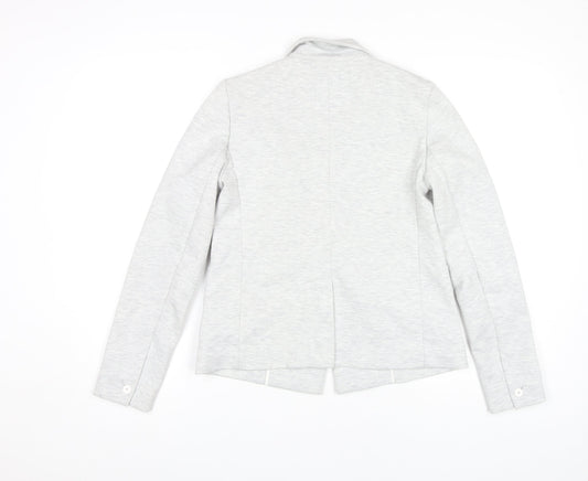 GAP Women's Grey Blazer, Size 2, Stylish and Chic