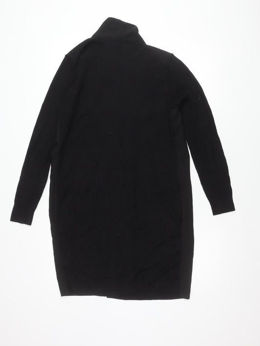 Ted Baker Women's Black Mid-Length Coat Size 6