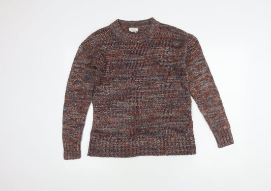 Fat Face Women's Multicoloured Chunky-Knit Pullover Jumper