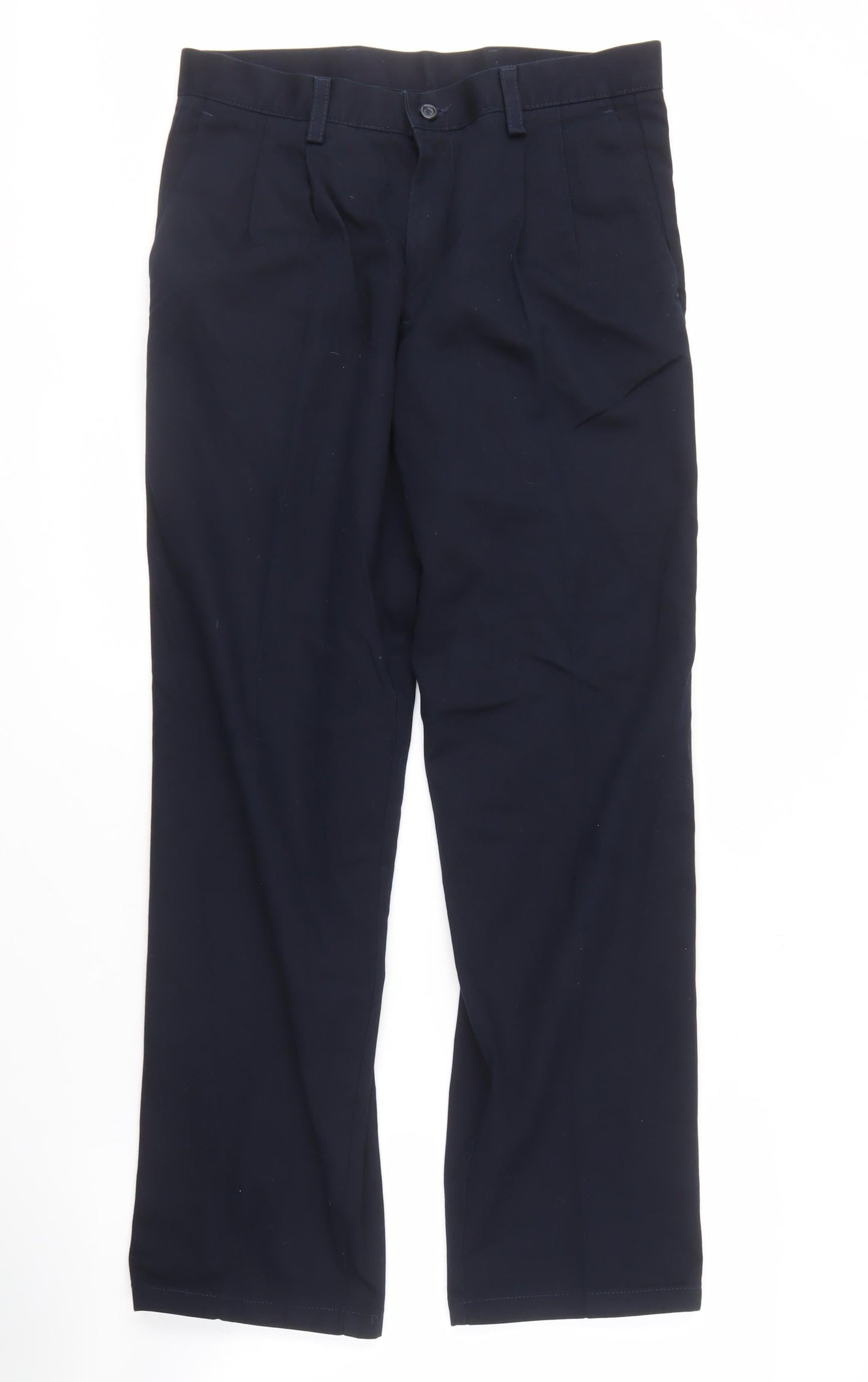 Dockers Men's Black Classic Trousers Size 32 Straight Fit