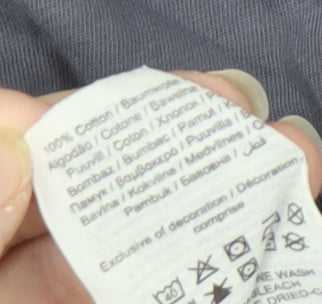 Jack & Jones Men's Grey Graphic T-Shirt, Size L