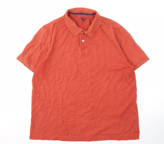 Charles Tyrwhitt Men's Red XL Polo Shirt