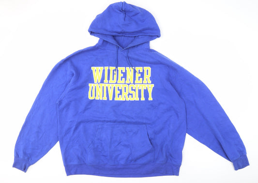 Mens UK XL Regular Champion Blue Pullover Hoodie