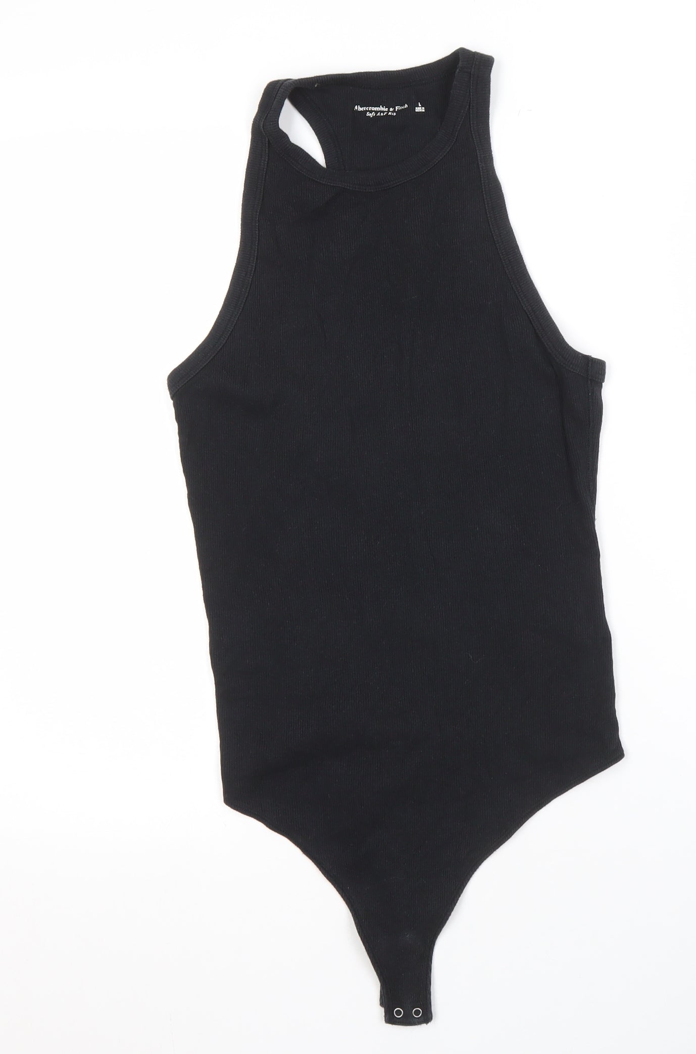 Abercrombie & Fitch Women's Black Basic Tank - L