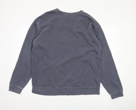 Blue 84 Men's Grey Pullover Sweatshirt L