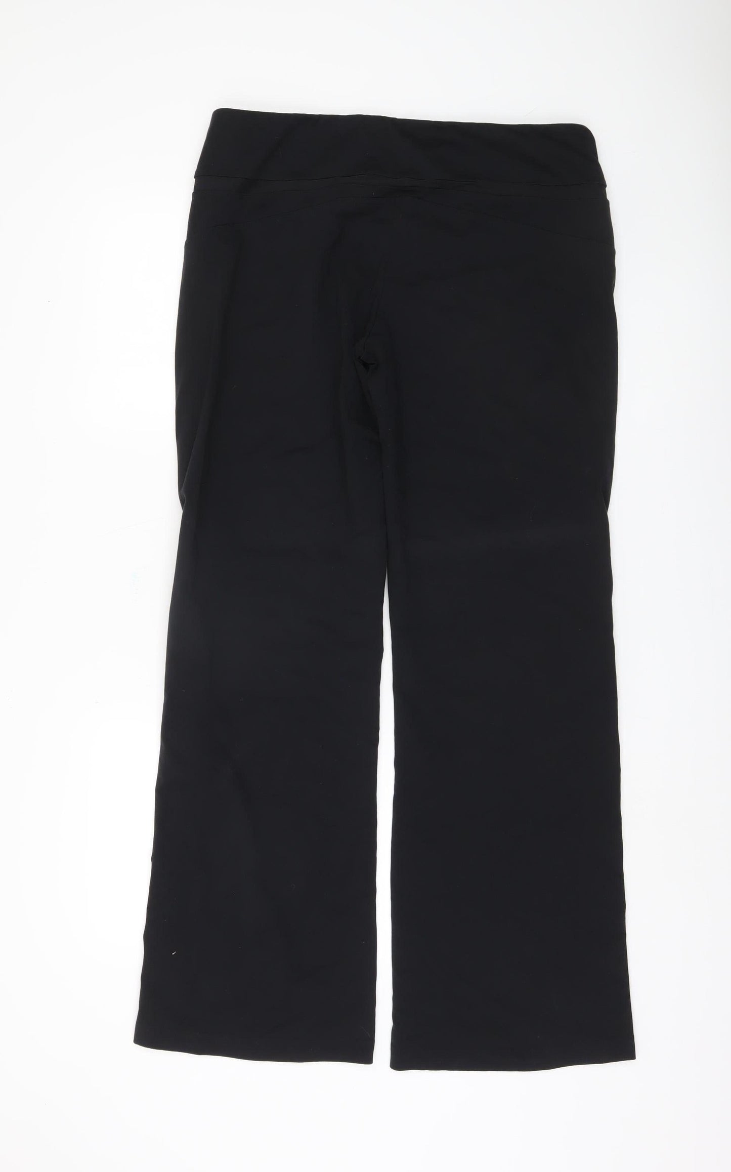 Reebok Women's Black Trousers M Elastic Waist