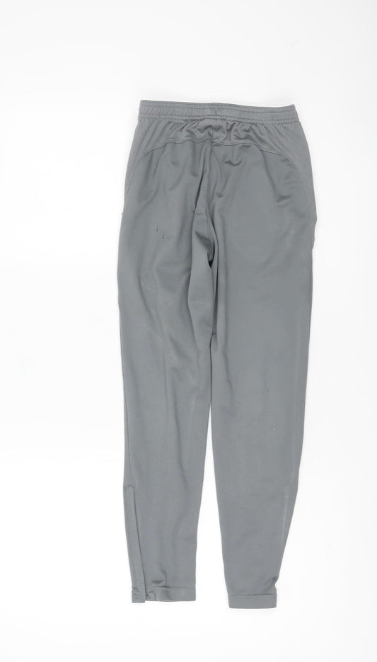 Nike Boys Grey Jogger Trousers M Elastic Waist