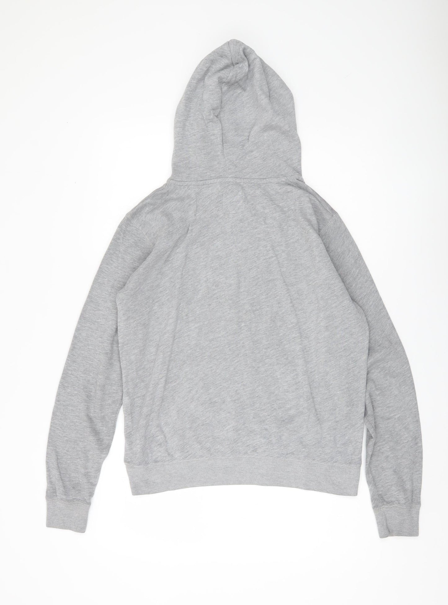 Jack Wills Women's Grey Hoodie UK 12 Logo Casual