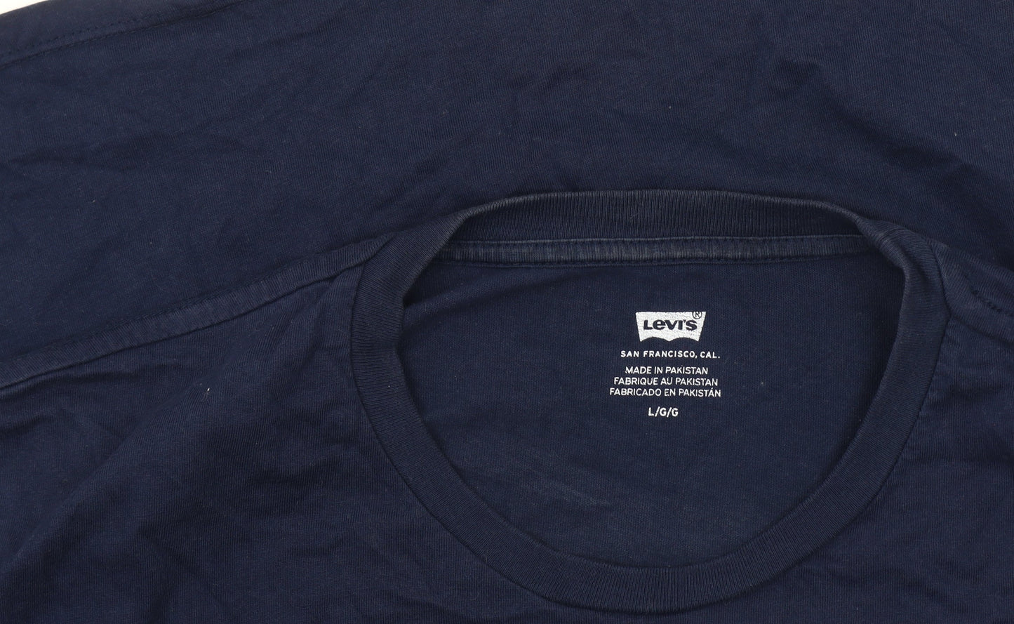 Levi's Men's Blue Graphic T-Shirt - Size L